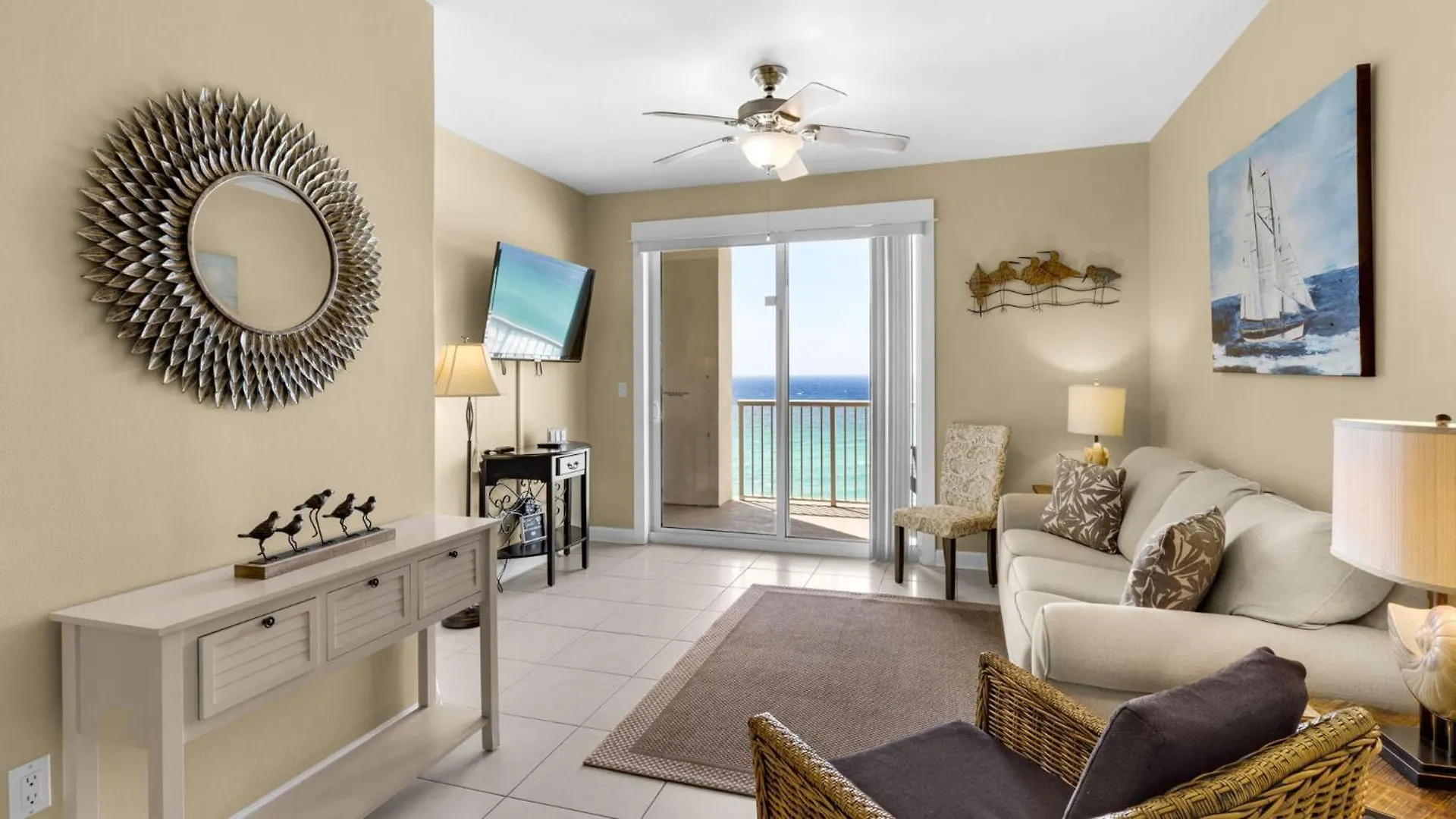 Ocean Front Grand Panama 2 Bd 2 Ba Unit 1006, Spectacular Amenities Villa Panama City Beach Holiday home